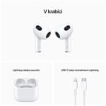 Apple AirPods (3. generácie) s nabíjacím puzdrom Lightning