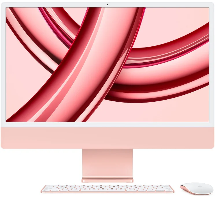 Apple iMac 24" M3 CZ ružový (MQRU3CZ/A)