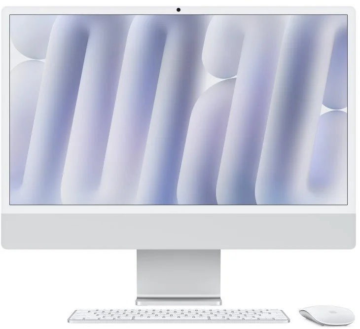 Apple iMac 24" M4 chip 10core CPU/10core GPU,16GB,512GB SSD,Silver