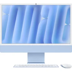 Apple iMac 24" s čipom M4, 8-jadrový CPU/8-jadrový GPU, 16 GB, 256 GB SSD, modrý
