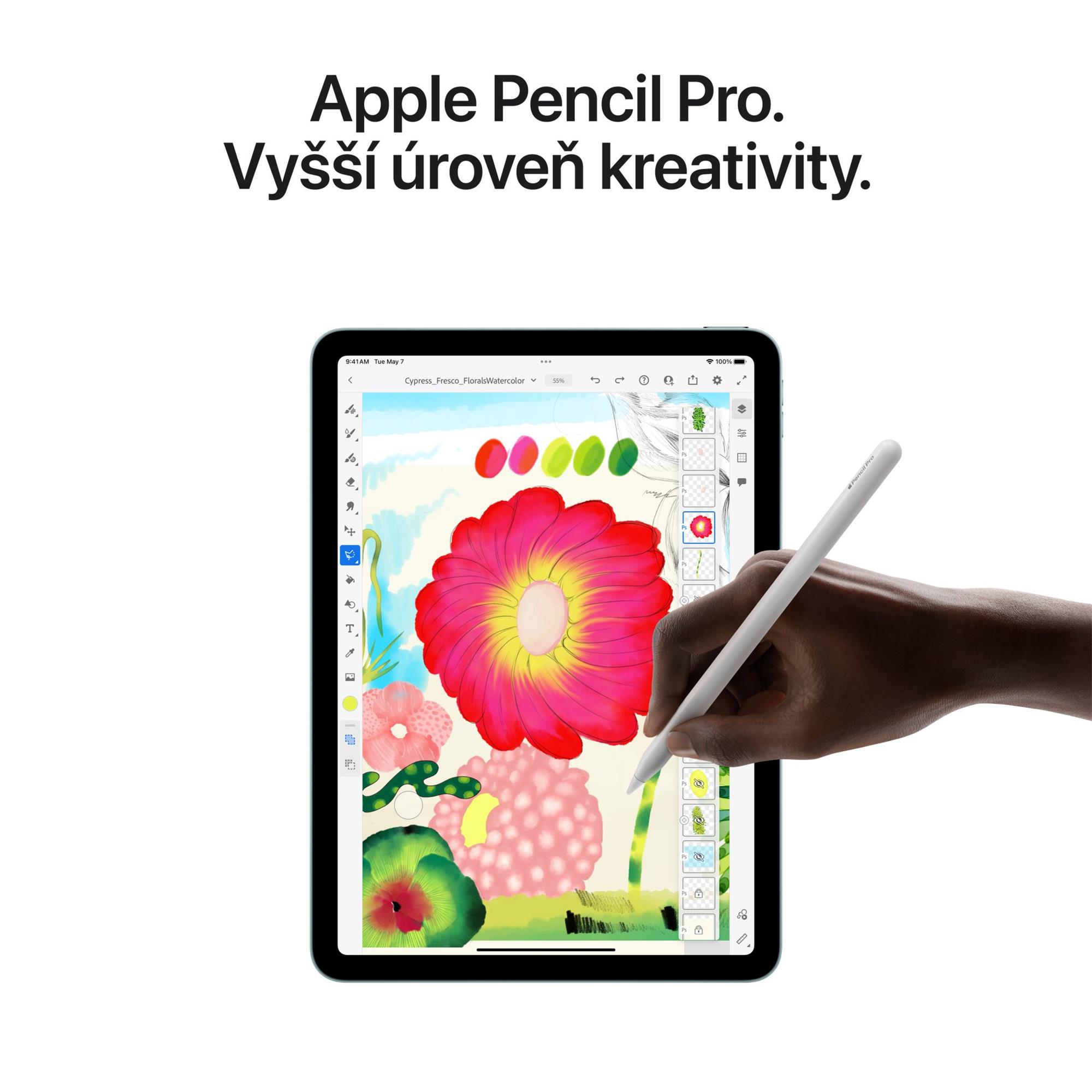Apple iPad Air M2 2024 13" Wi-Fi + Cellular 512 GB Fialová (MV733HC/A)