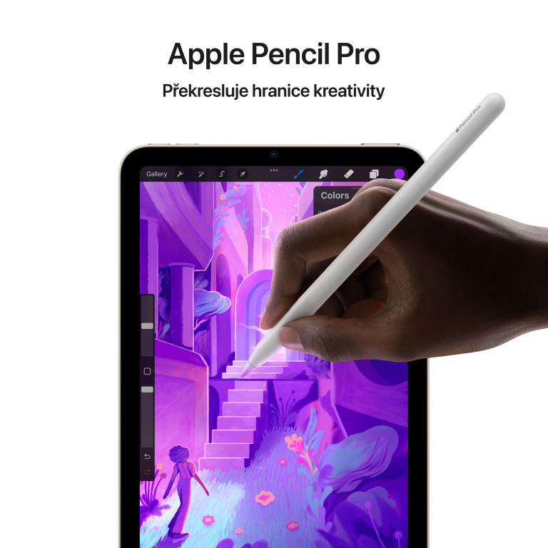 Apple iPad mini Wi-Fi 128 GB - Fialový (2024)