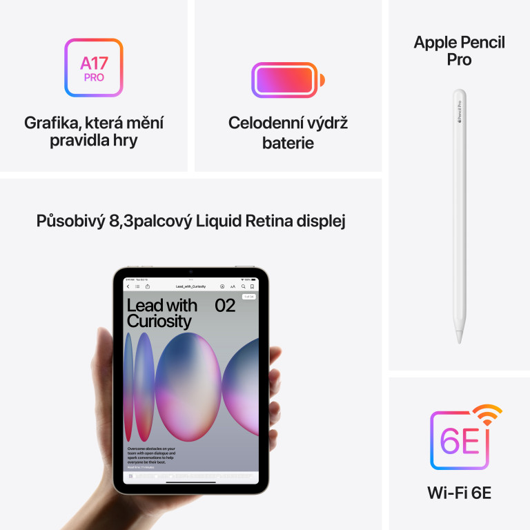 Apple iPad mini Wi-Fi 512GB - Starlight (2024)