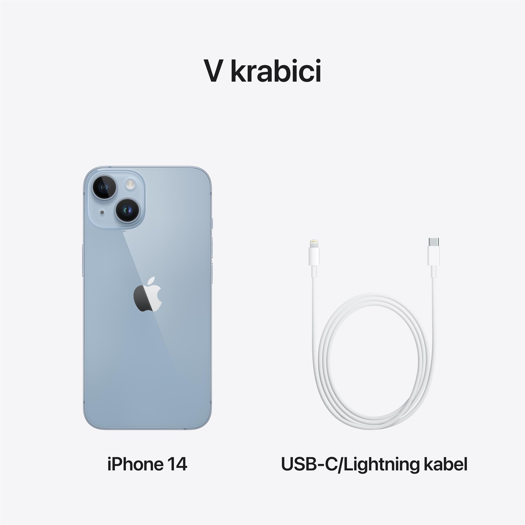 APPLE iPhone 14 128GB modrý (mpvn3yc/a)