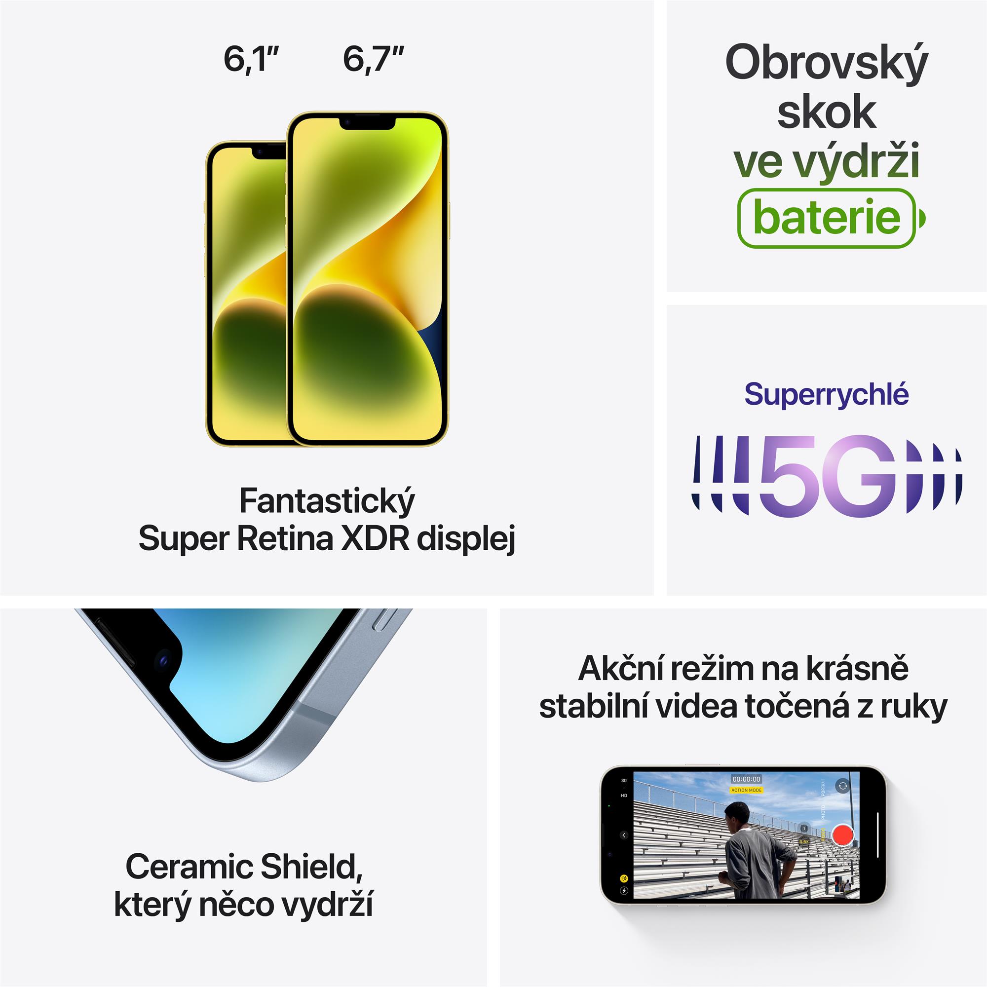 Apple iPhone 14 Plus 128GB Starlight (mq4y3yc/a)