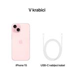 Apple iPhone 15 128 GB ružový