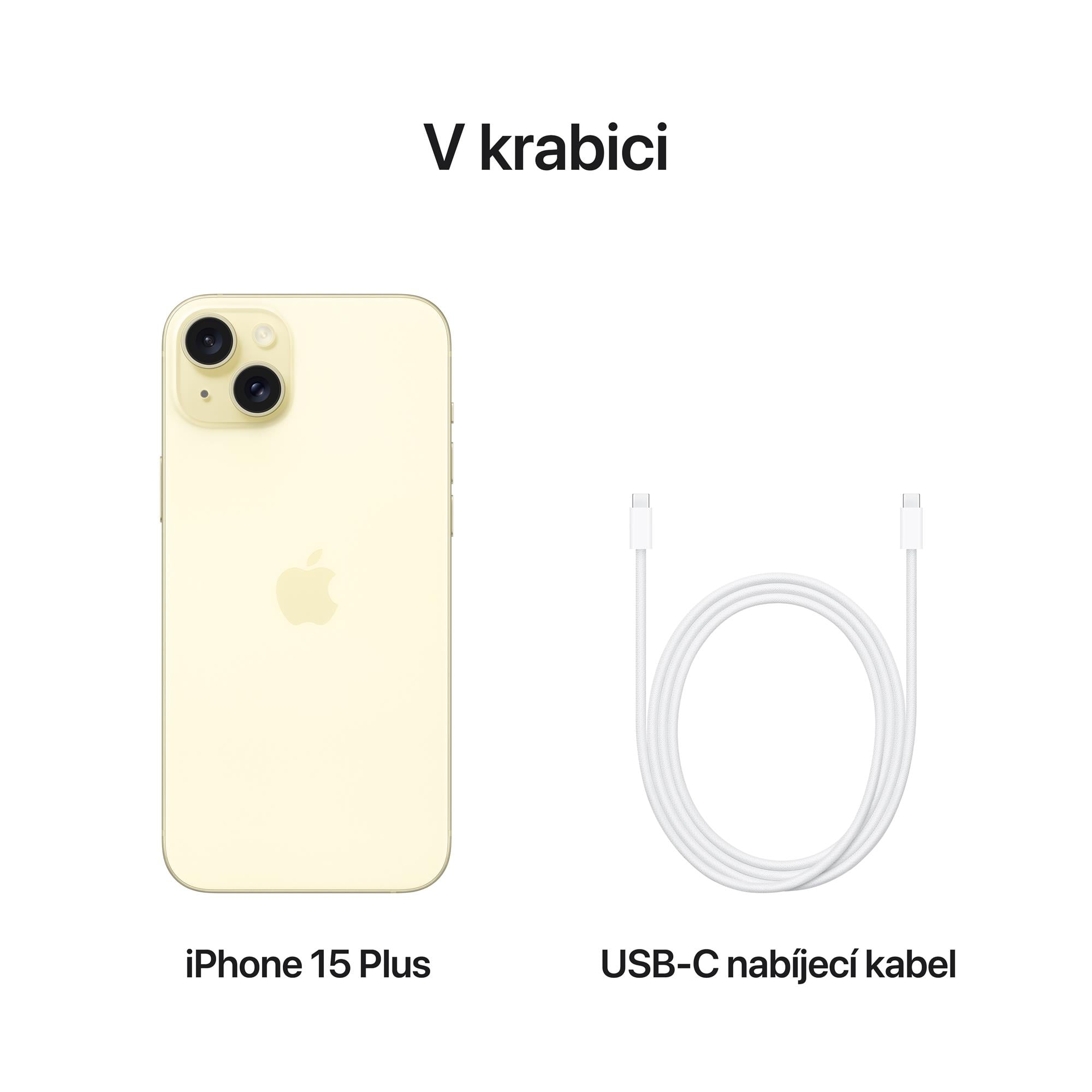 Apple iPhone 15 Plus 256 GB žltý