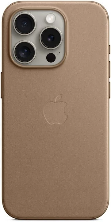Apple iPhone 15 Pro FineWoven Case s MagSafe - Taupe