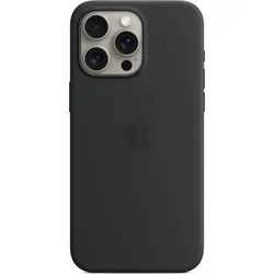Apple iPhone 15 Pro Max Silicone Case s MagSafe - Black