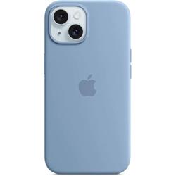 Apple iPhone 15 Silicone Case s MagSafe - Storm Blue