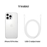 Apple iPhone 16 Pro Max 256 GB biely titánový