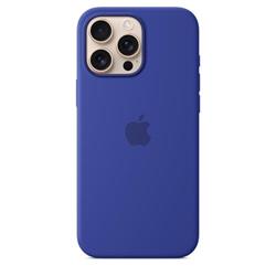 Apple iPhone 16 Pro Max Silikónový kryt s MagSafe - ultramarínová