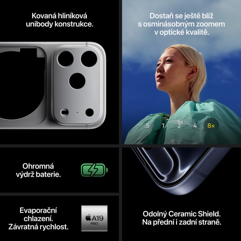Apple iPhone 17 Pro 256 GB tmavomodrý