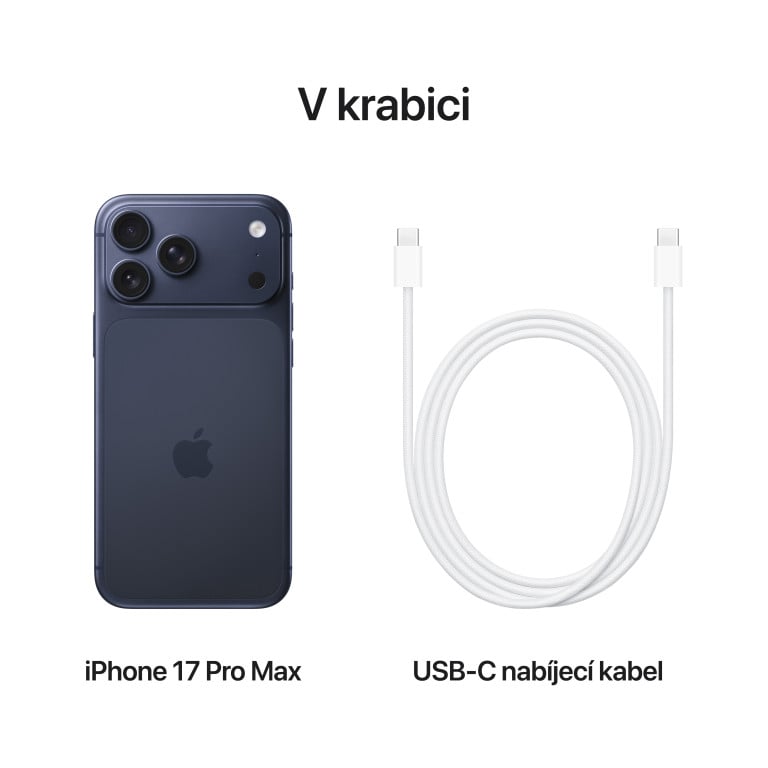 Apple iPhone 17 Pro Max 2TB tmavomodrý
