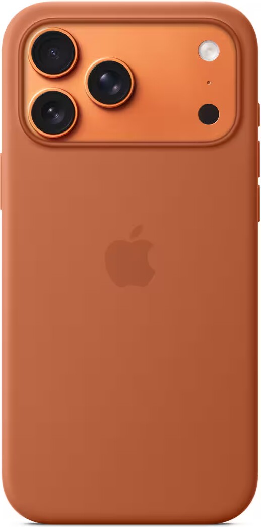 Apple iPhone 17 Pro Max Silicone Case with MagSafe – Terra Cotta