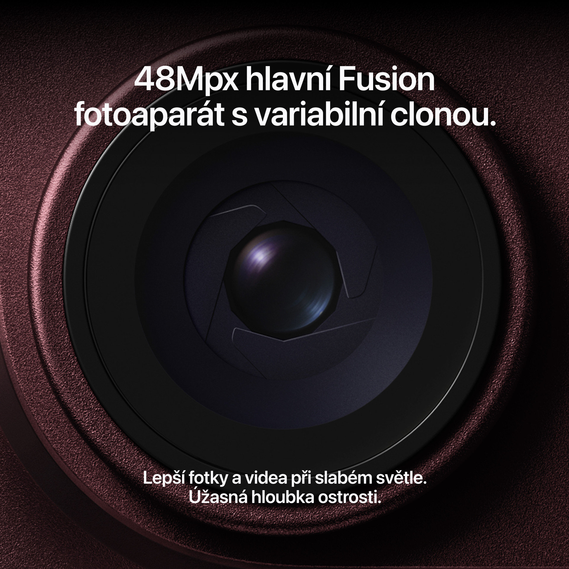 Apple iPhone 18 Pro 2TB burgundsky červená
