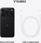 Apple iPhone 18 Pro Max 256GB černá