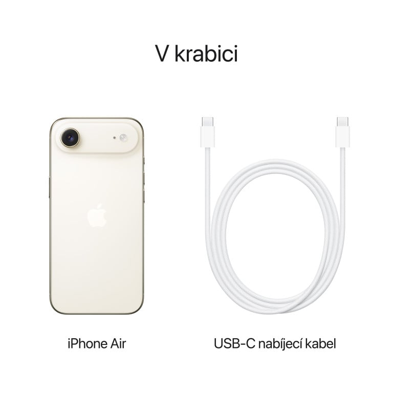 Apple iPhone Air 256GB světle zlatá
