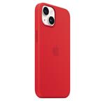 Apple iPhone silikonový kryt s MagSafe na iPhone 14, červený (PRODUCT)RED