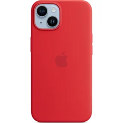Apple iPhone silikonový kryt s MagSafe na iPhone 14, červený (PRODUCT)RED