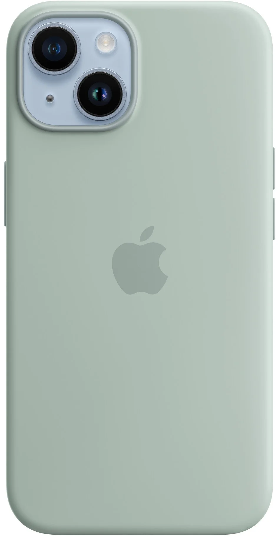 Apple iPhone silikonový kryt s MagSafe na iPhone 14, dužnatkově modrý