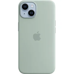Apple iPhone silikonový kryt s MagSafe na iPhone 14, dužnatkově modrý
