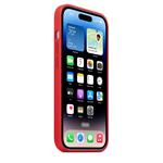 Apple iPhone silikonový kryt s MagSafe na iPhone 14 Pro, červený (PRODUCT)RED