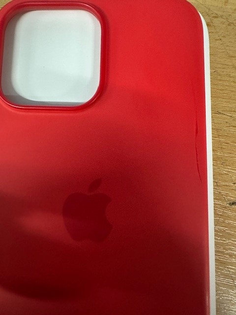 Apple iPhone silikonový kryt s MagSafe na iPhone 14 Pro Max, červený (PRODUCT)RED