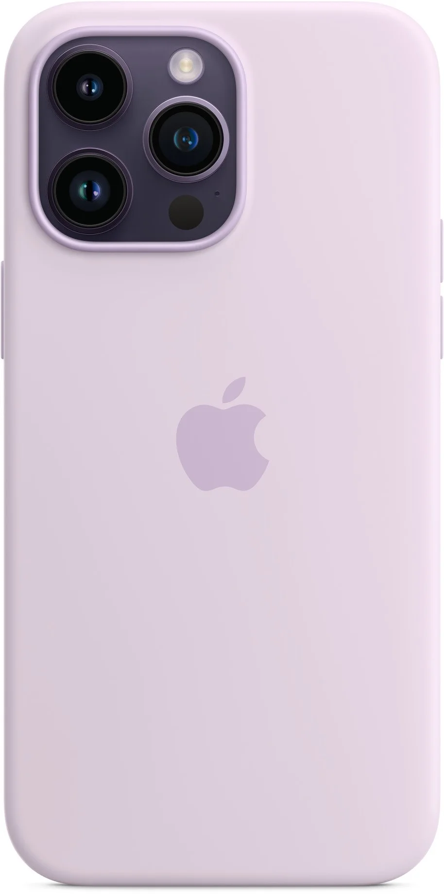 Apple iPhone silikonový kryt s MagSafe na iPhone 14 Pro Max, šeříkově modrý