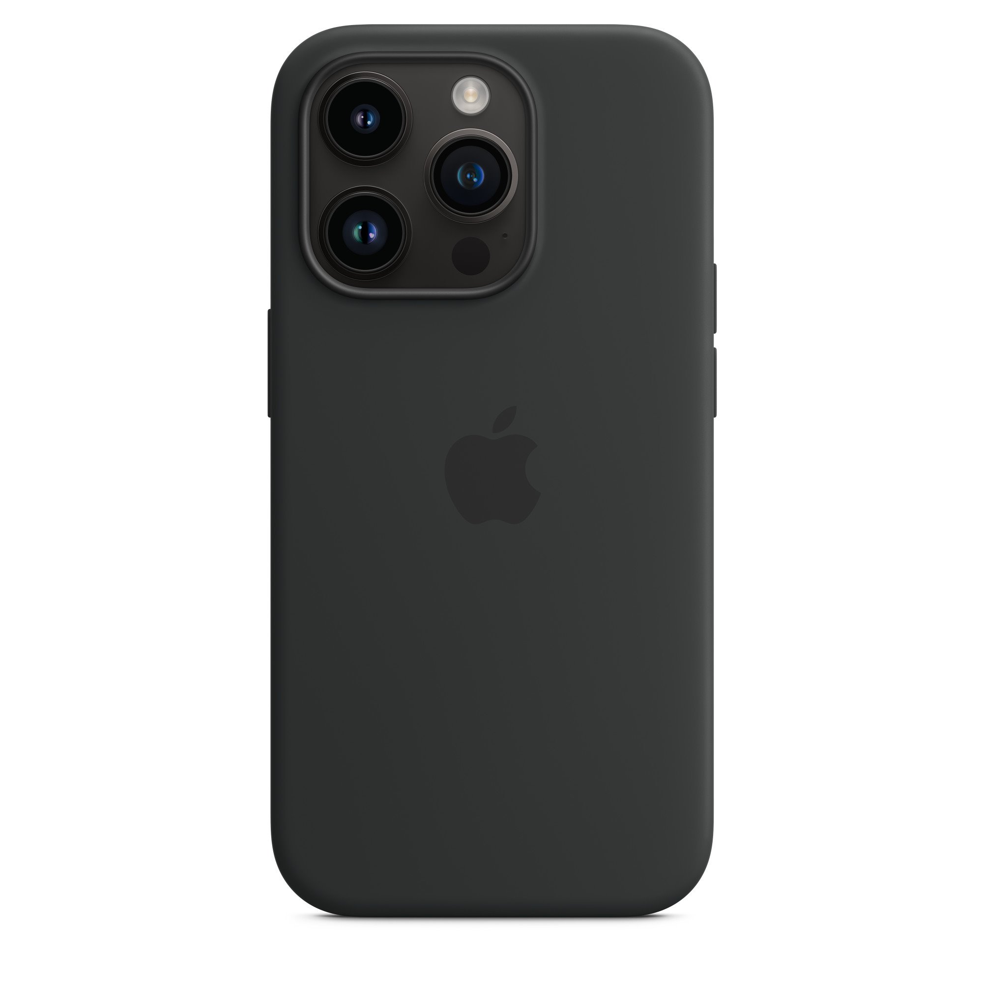 Apple iPhone silikonový kryt s MagSafe na iPhone 14 Pro, temně inkoustový