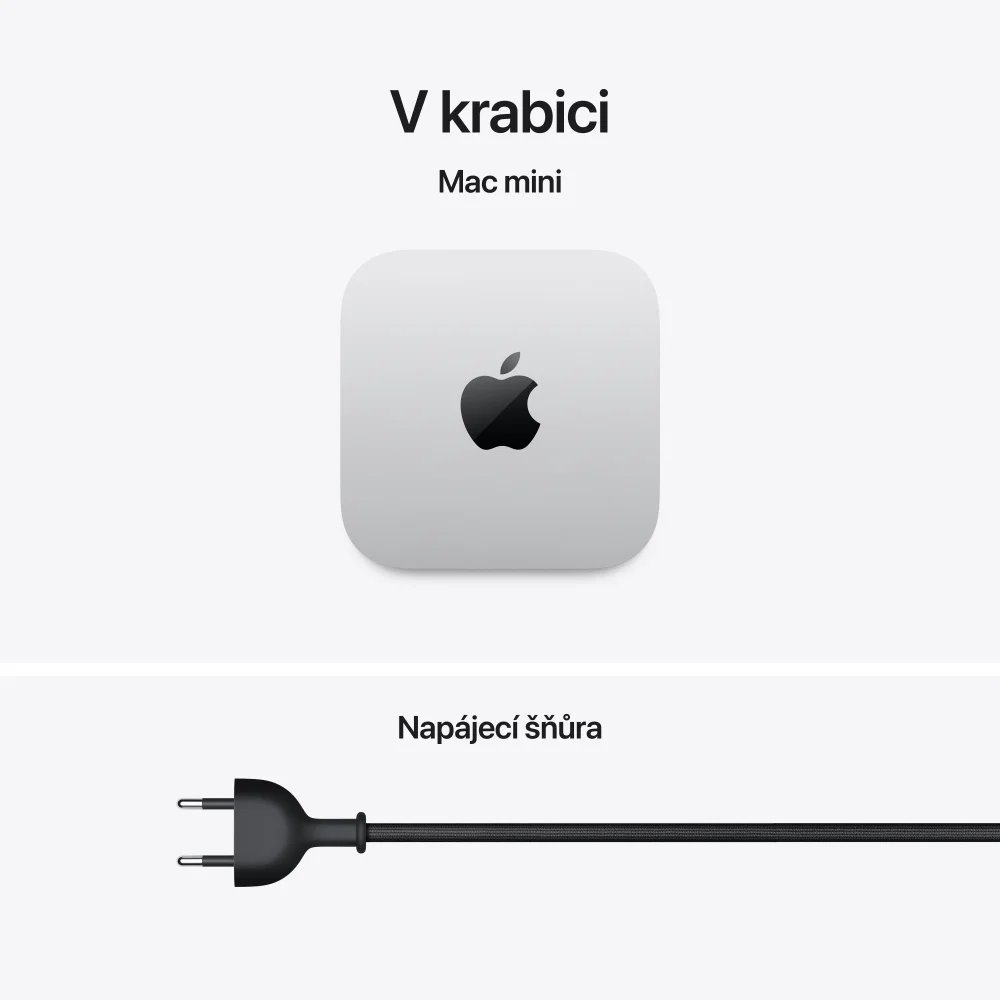 Apple Mac mini, M6 chip, 12-core CPU, 12-core GPU, 24GB, 512GB SSD