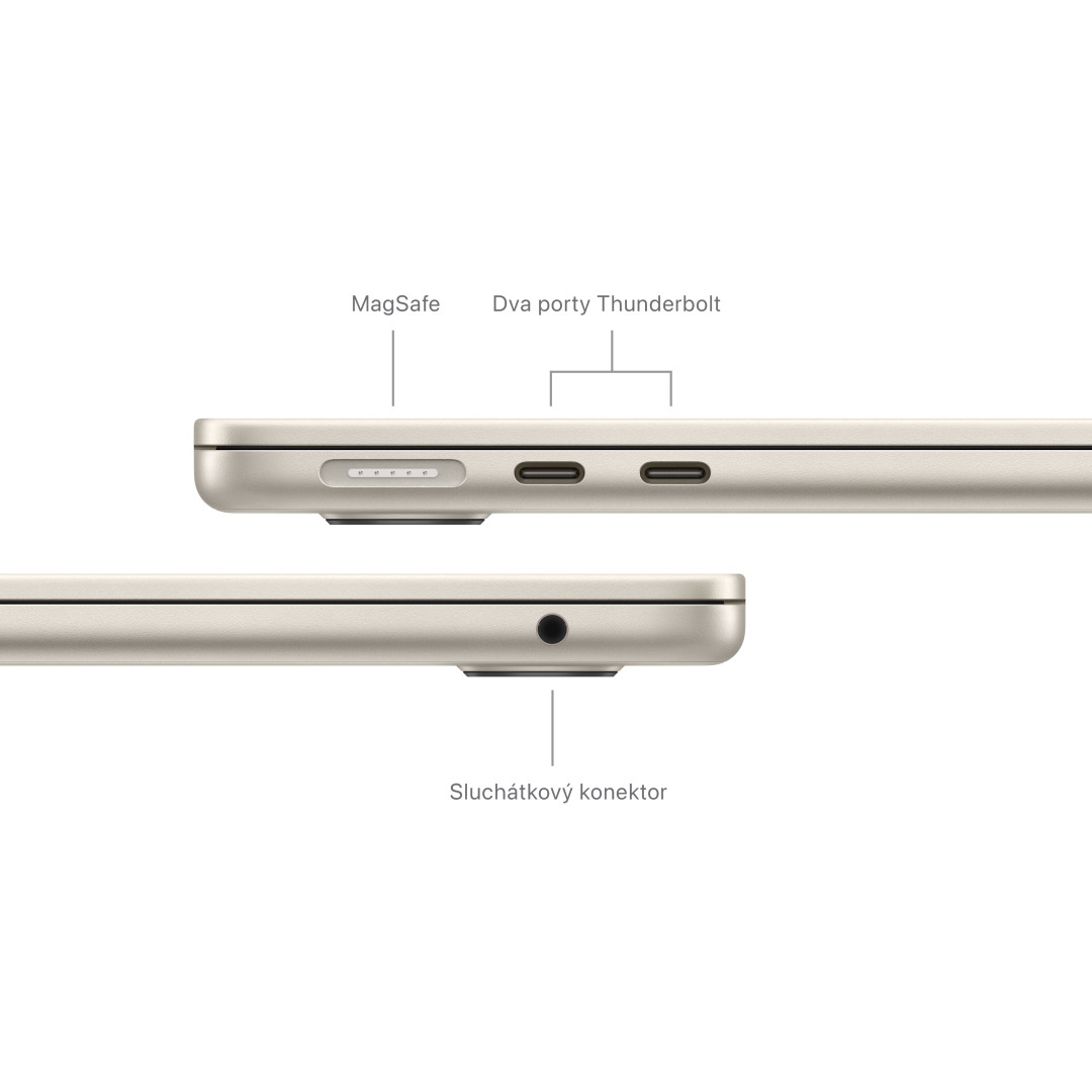 Apple MacBook Air 13'',M3 8-core CPU/10-core GPU,512GB,8GB,Starlight (mrxu3cz/a)