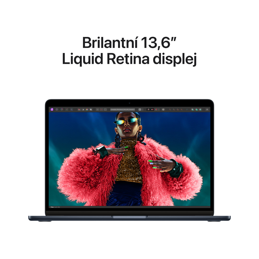 Apple MacBook Air 13'',M3 8-core CPU/8-core GPU,256GB,8GB,Midnight (mrxv3cz/a)