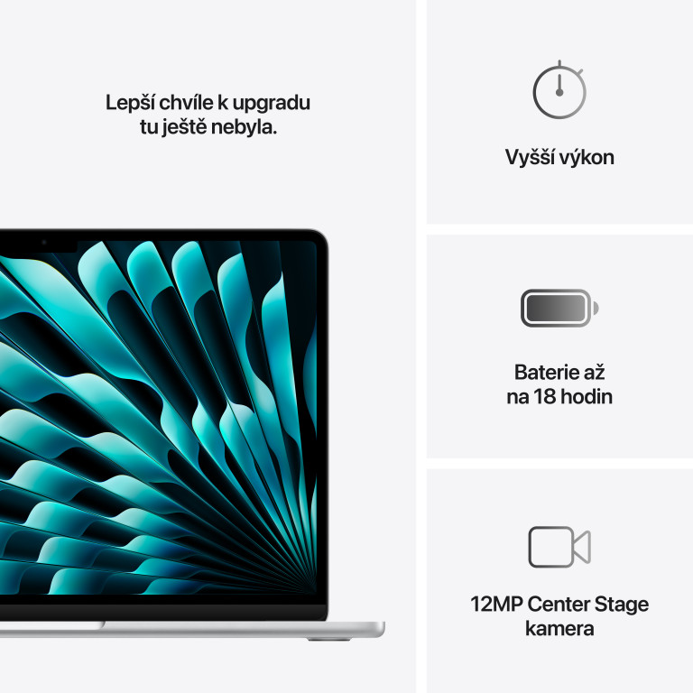 Apple MacBook Air 13,M4 chip 10-core CPU/10-core GPU,24GB,512GB SSD - Silver