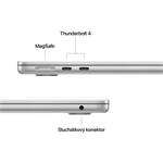 Apple MacBook Air 13,M4 chip 10-core CPU/10-core GPU,24GB,512GB SSD - Silver