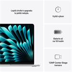 Apple MacBook Air 13" M4 SK 2025, Strieborný