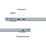 Apple MacBook Air 13" M5 16 GB, 512 GB SSD, modrý
