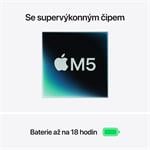 Apple MacBook Air 13" M5 24 GB, 1 TB SSD, polnočná čierna