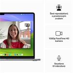 Apple MacBook Air 15'',M3 8-core CPU/10-core GPU,256GB,8GB,Space Grey (mrym3cz/a)