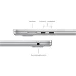 Apple MacBook Air 15'',M3 8-jadrový CPU/10-jadrový GPU,512 GB,8 GB,Strieborný (mryq3cz/a)