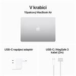 Apple MacBook Air 15'',M3 8-jadrový CPU/10-jadrový GPU,512 GB,8 GB,Strieborný (mryq3cz/a)