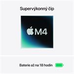 Apple MacBook Air 15" M4 16 GB/256 GB SSD, polnočná čierna, SK klávesnica