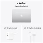 Apple MacBook Air 15" M4 16GB/256GB SSD, stříbrná, SK klávesnice