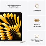 Apple MacBook Air 15,M4 chip 10-core CPU/10-core GPU,24GB,512GB SSD - Starlight