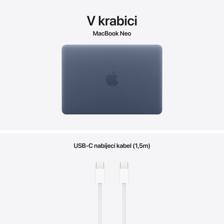 Apple MacBook Neo 13" A18 Pro 8 GB, 512 GB s Touch ID, Indigo Blue