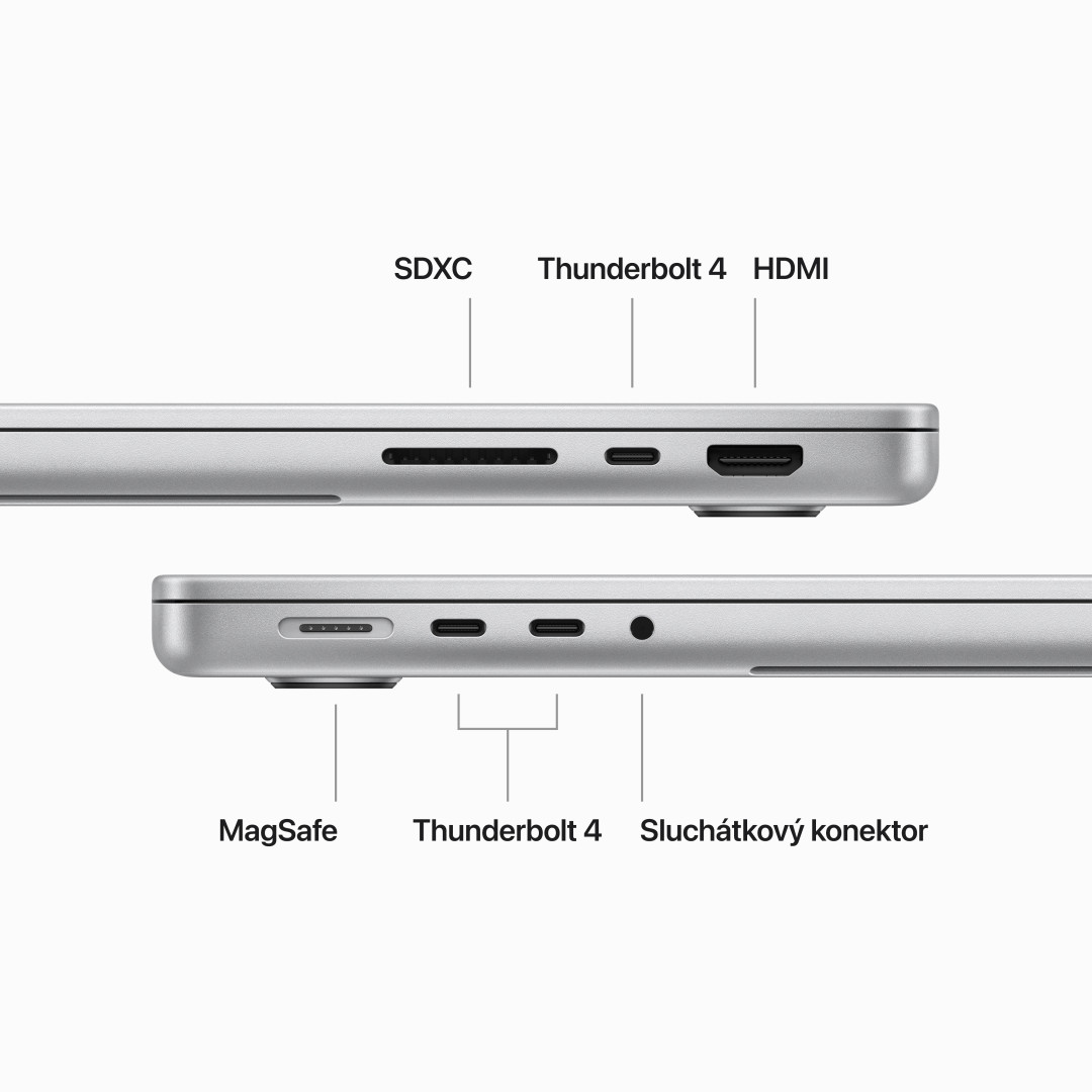 Apple MacBook Pro 14'' M3 Pro CZ 2023 Silver (MRX73CZ/A)
