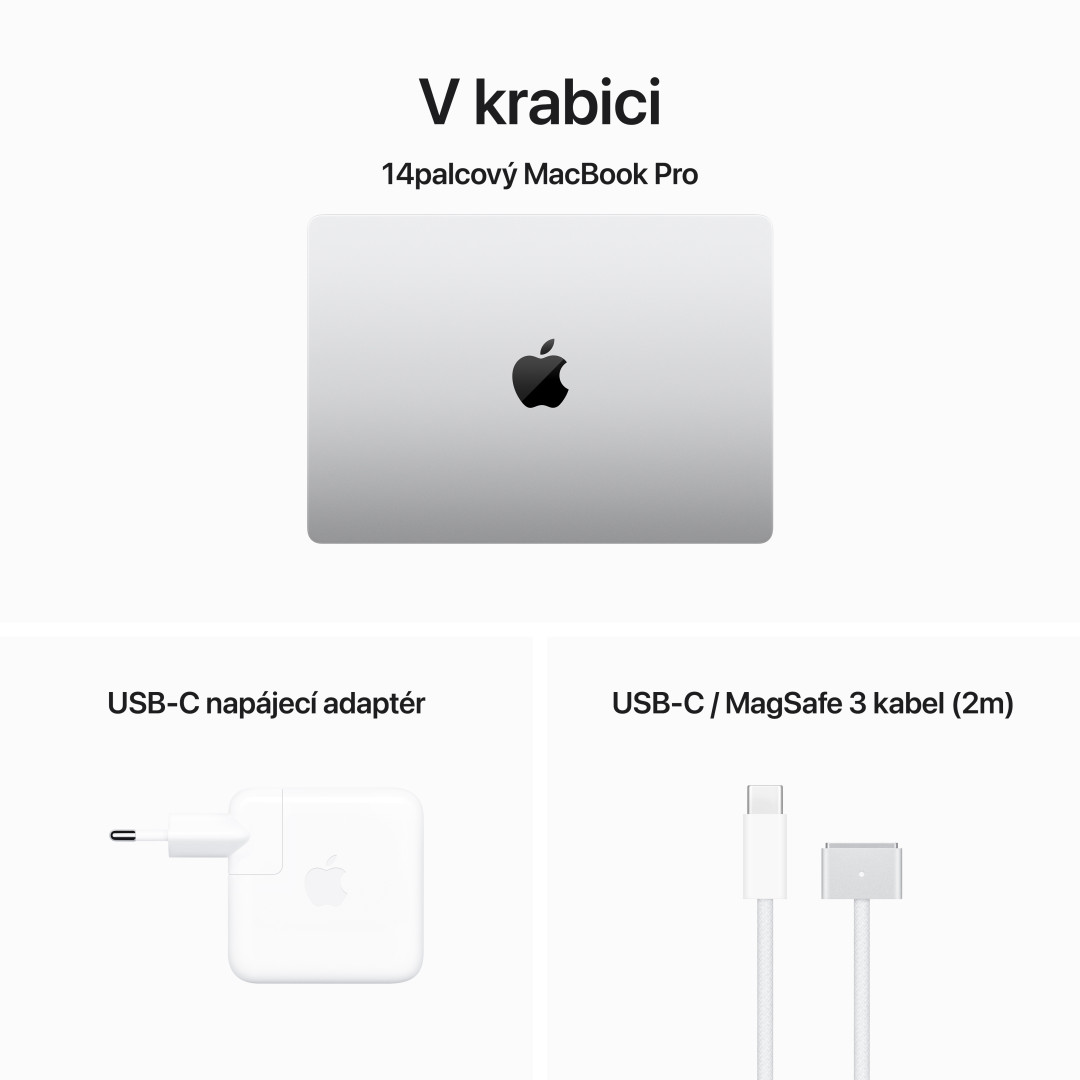 Apple MacBook Pro 14'' M3 Pro CZ 2023 Silver (MRX73CZ/A)