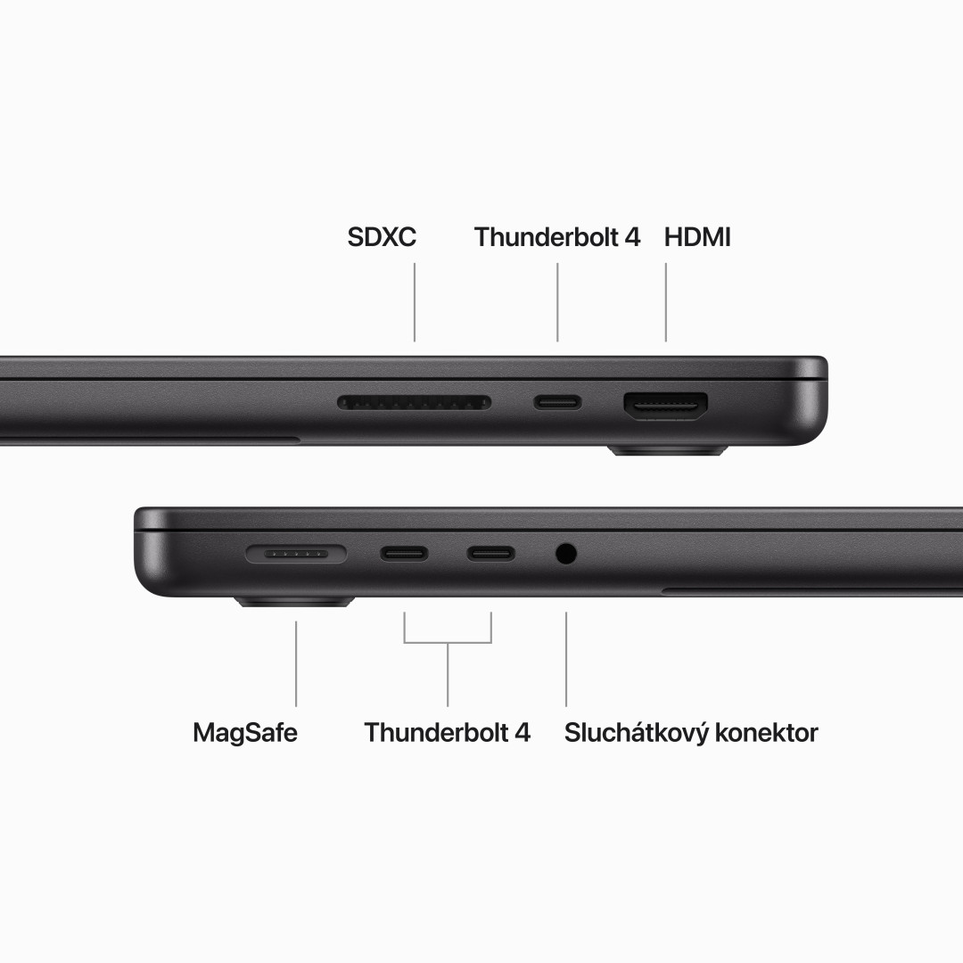 Apple MacBook Pro 14'' M3 Pro CZ 2023 Space Black (MRX33CZ/A)