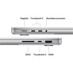 Apple MacBook Pro 14" M5 10core CPU, 10core GPU, 24 GB, 1TB SSD, strieborný