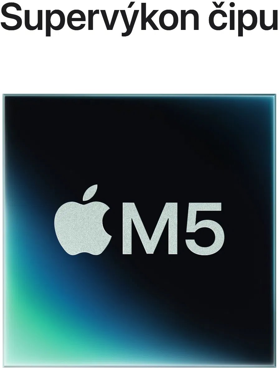 Apple MacBook Pro 14" M5 10core CPU, 10core GPU, 24GB, 1TB SSD, Stříbrná